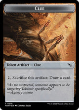 Clue (0016) // A 0043 Double-Sided Token - Magic: The Gathering
