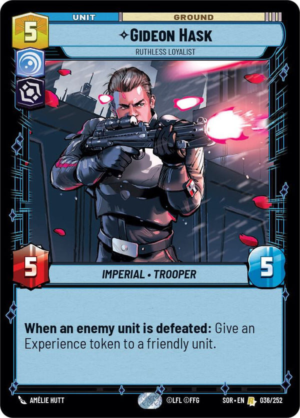 Gideon Hask - Ruthless Loyalist - Star Wars Unlimited