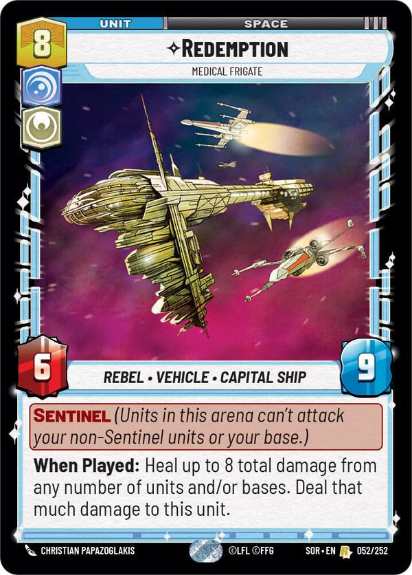 Redemption - Medical Frigate - Star Wars Unlimited