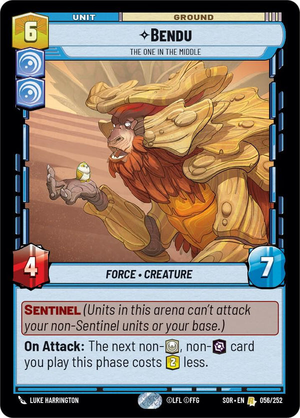 Bendu - The One in the Middle - Star Wars Unlimited