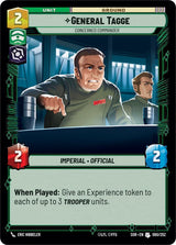 General Tagge - Concerned Commander - Star Wars Unlimited