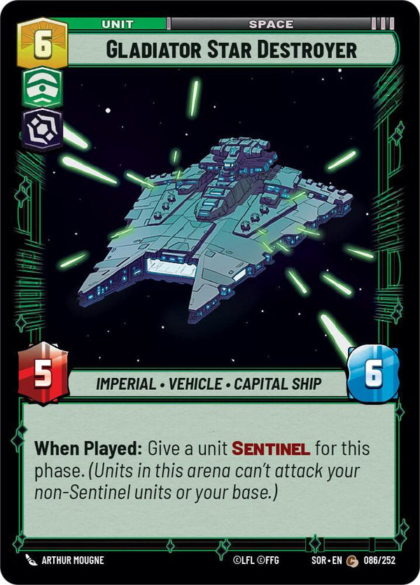 Gladiator Star Destroyer - Star Wars Unlimited