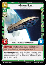 Bright Hope - The Last Transport - Star Wars Unlimited