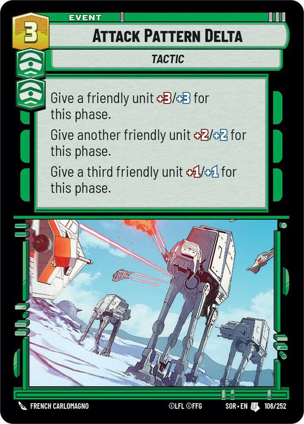 Attack Pattern Delta - Star Wars Unlimited