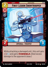 First Legion Snowtrooper - Star Wars Unlimited