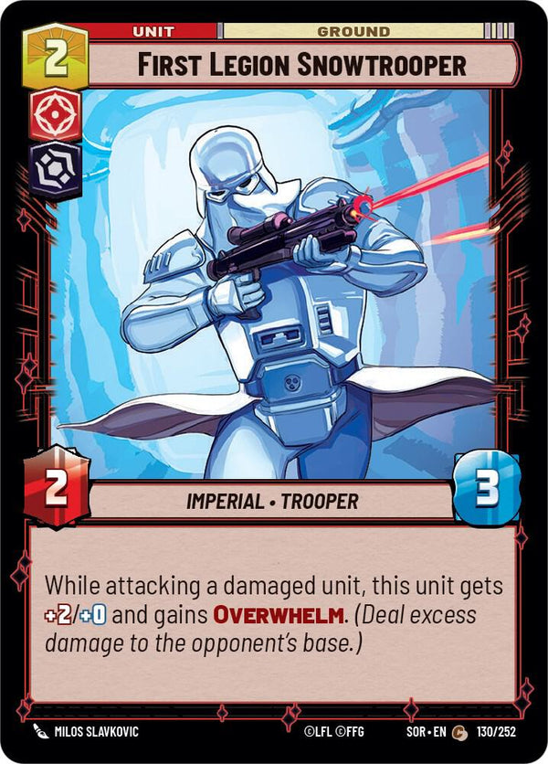 First Legion Snowtrooper - Star Wars Unlimited