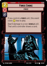 Force Choke - Star Wars Unlimited