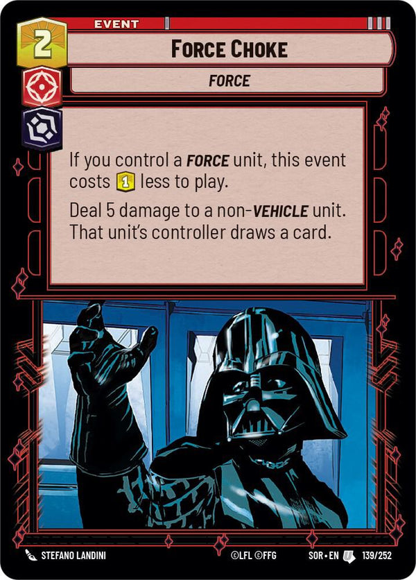 Force Choke - Star Wars Unlimited