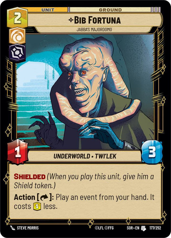 Bib Fortuna - Jabba's Majordomo - Star Wars Unlimited
