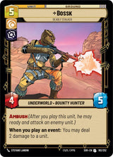 Bossk - Deadly Stalker - Star Wars Unlimited