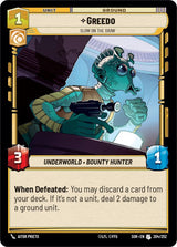 Greedo - Slow on the Draw - Star Wars Unlimited