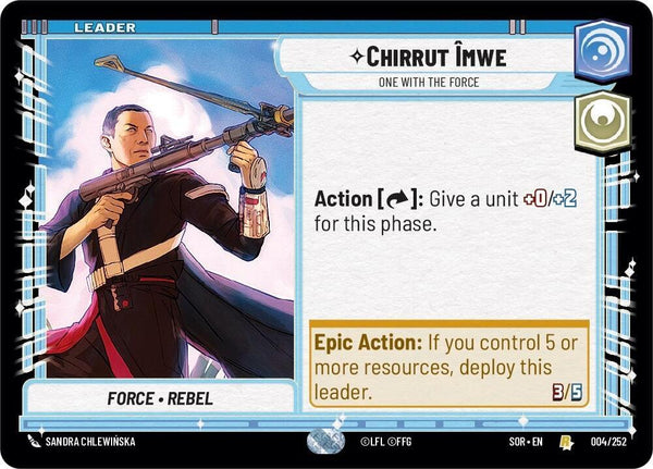 Chirrut Imwe - One With The Force - Star Wars Unlimited