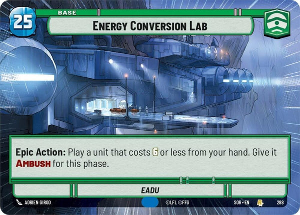 Energy Conversion Lab (Hyperspace) - Star Wars Unlimited