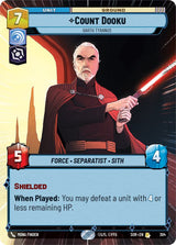 Count Dooku - Darth Tyranus (Hyperspace) - Star Wars Unlimited