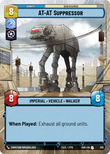 AT-AT Suppressor (Hyperspace) - Star Wars Unlimited