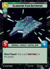 Gladiator Star Destroyer (Hyperspace) - Star Wars Unlimited