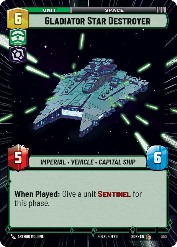 Gladiator Star Destroyer (Hyperspace) - Star Wars Unlimited