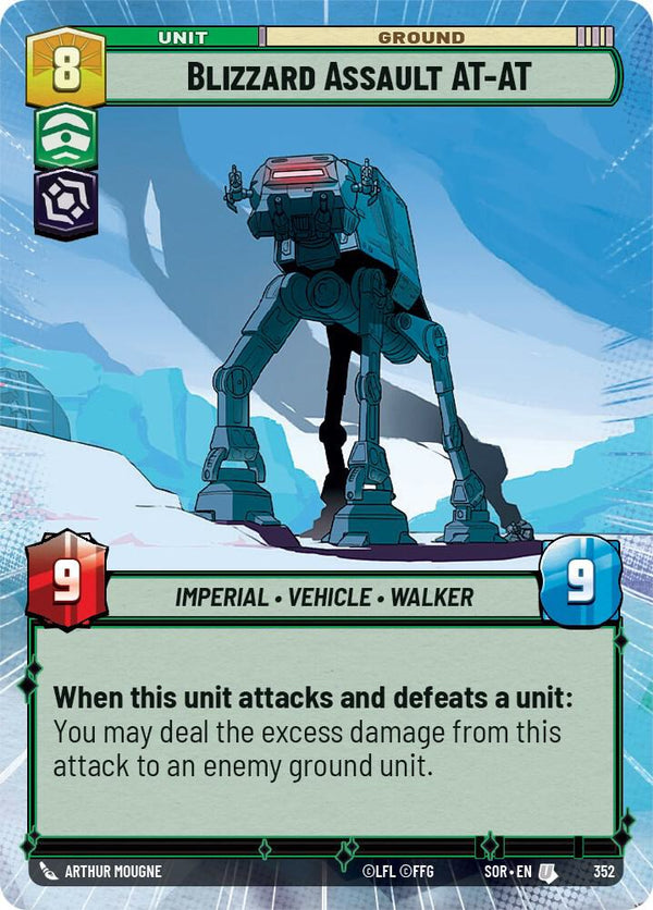 Blizzard Assault AT-AT (Hyperspace) - Star Wars Unlimited