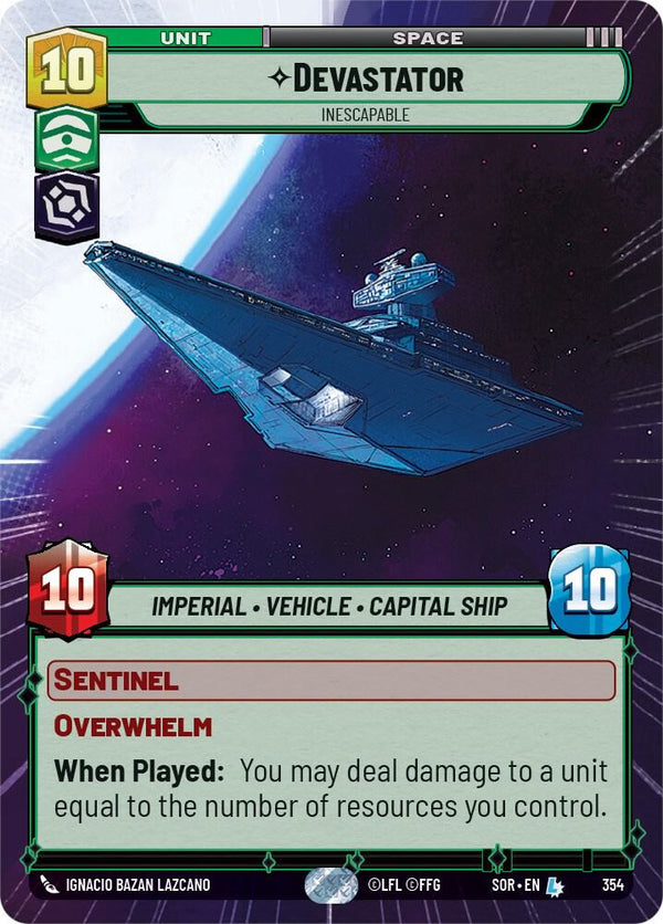 Devastator - Inescapable (Hyperspace) - Star Wars Unlimited
