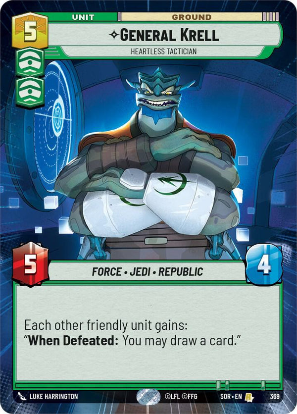 General Krell - Heartless Tactician (Hyperspace) - Star Wars Unlimited