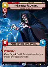 Emperor Palpatine - Master of the Dark Side (Hyperspace) - Star Wars Unlimited