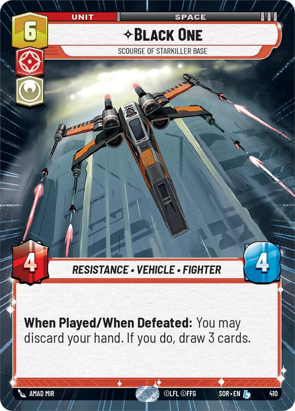 Black One - Scourge of Starkiller Base (Hyperspace) - Star Wars Unlimited