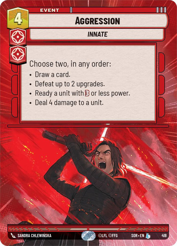 Aggression (Hyperspace) - Star Wars Unlimited