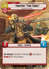 Benthic "Two Tubes" - Partisan Lieutenant (Hyperspace) - Star Wars Unlimited