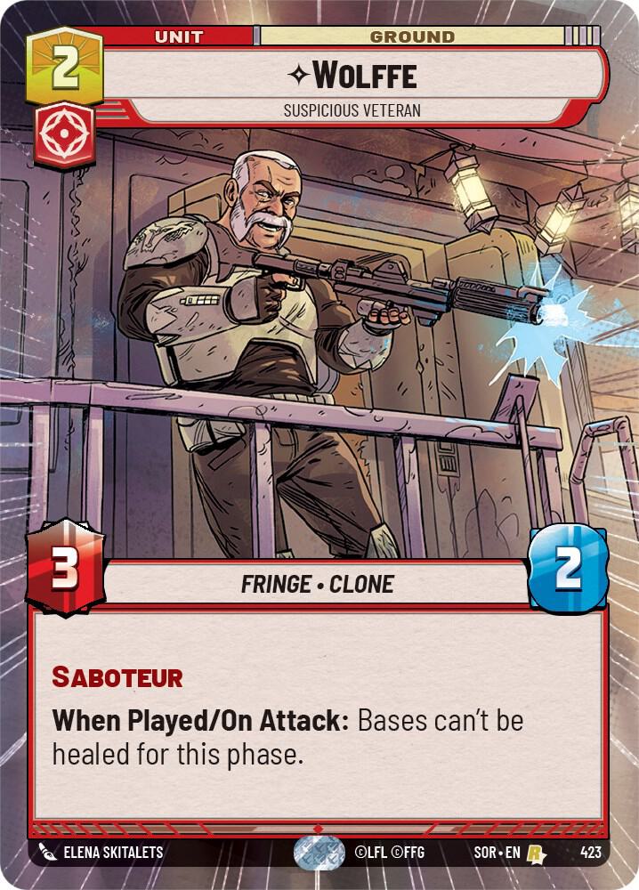 Wolffe - Suspicious Veteran (Hyperspace)