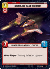 Disabling Fang Fighter (Hyperspace) - Star Wars Unlimited