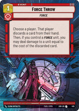 Force Throw (Hyperspace) - Star Wars Unlimited