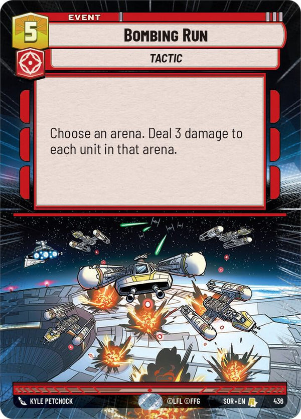 Bombing Run (Hyperspace) - Star Wars Unlimited