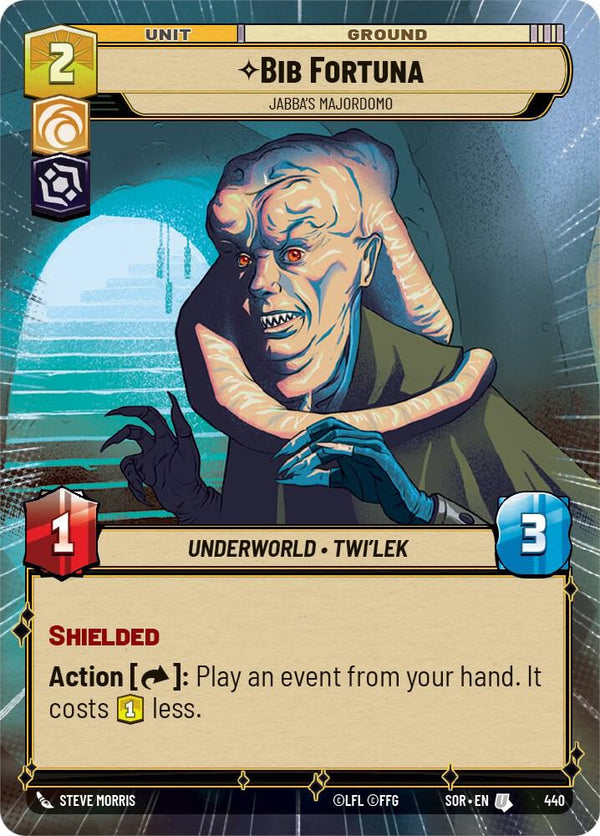 Bib Fortuna - Jabba's Majordomo (Hyperspace) - Star Wars Unlimited
