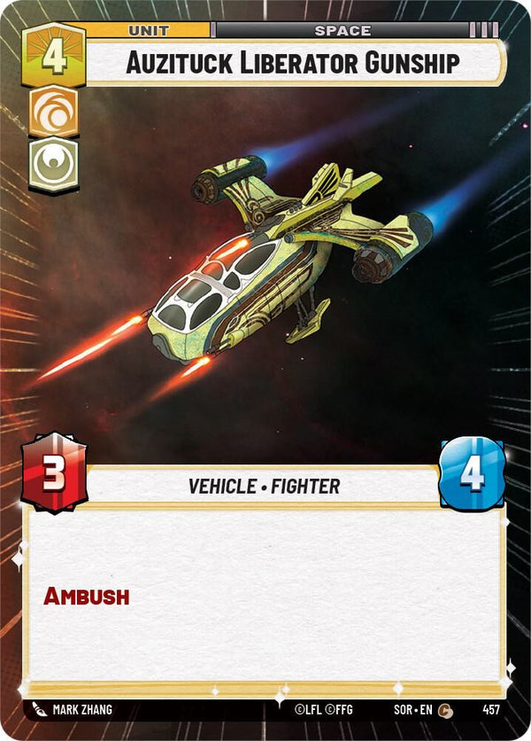 Auzituck Liberator Gunship (Hyperspace) - Star Wars Unlimited
