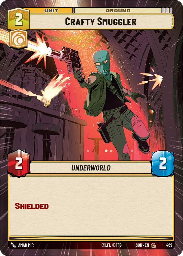 Crafty Smuggler (Hyperspace) - Star Wars Unlimited