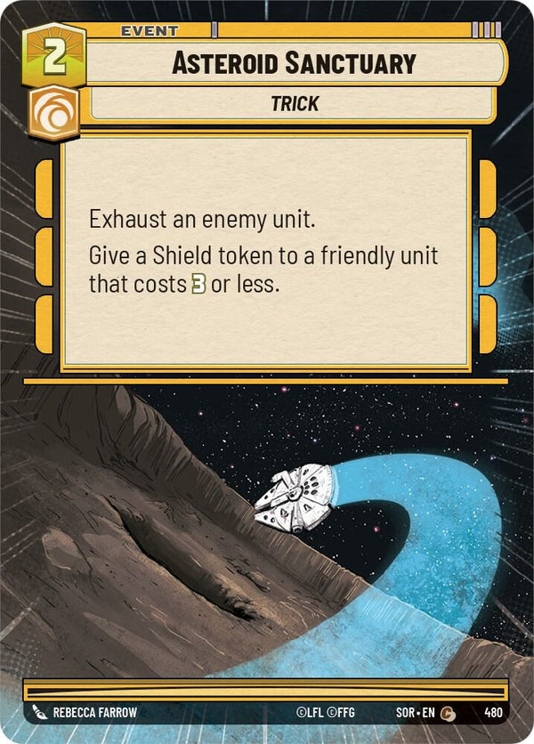 Asteroid Sanctuary (Hyperspace) - Star Wars Unlimited
