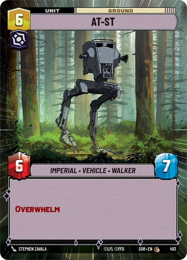 AT-ST (Hyperspace) - Star Wars Unlimited