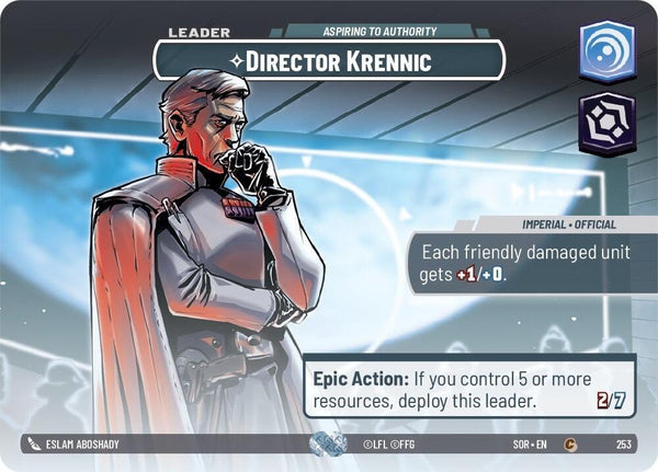 Director Krennic - Aspiring to Authority (Showcase) - Star Wars Unlimited