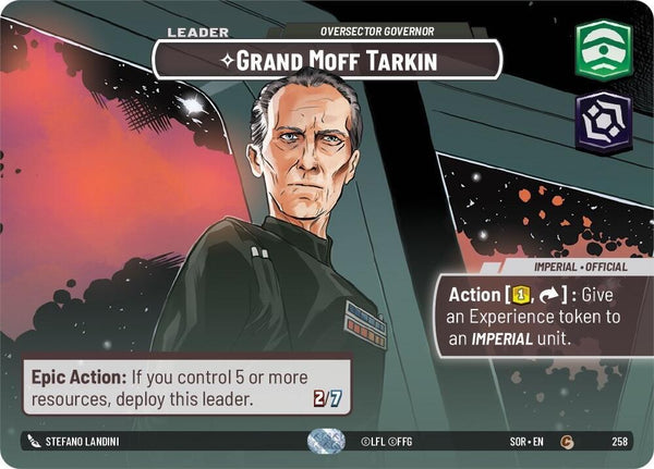 Grand Moff Tarkin - Oversector Governor (Showcase) - Star Wars Unlimited