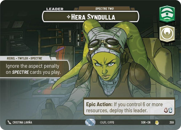 Hera Syndulla - Spectre Two (Showcase) - Star Wars Unlimited