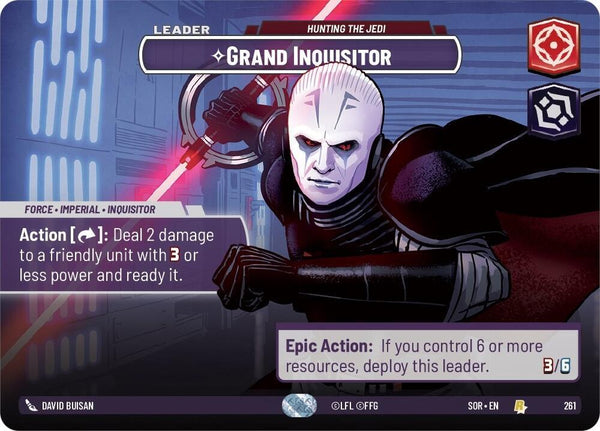 Grand Inquisitor - Hunting the Jedi (Showcase) - Star Wars Unlimited