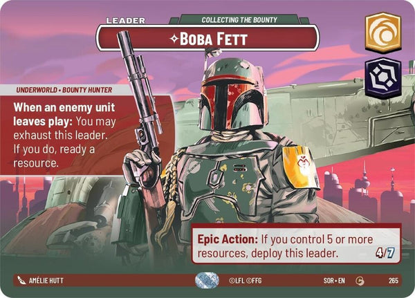 Boba Fett - Collecting the Bounty (Showcase) - Star Wars Unlimited