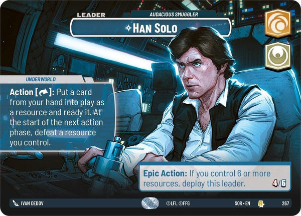 Han Solo - Audacious Smuggler (Showcase) - Star Wars Unlimited