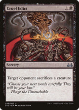 Cruel Edict - Magic: The Gathering