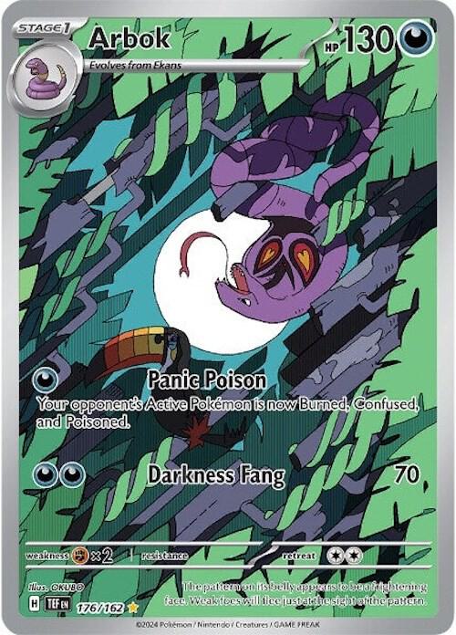 Arbok - 176/162 - Pokémon