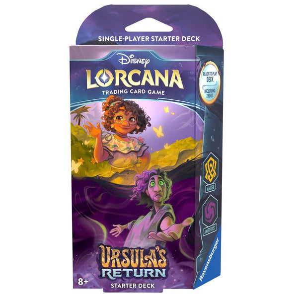 Disney Lorcana: Ursula's Return Starter Deck (Amber & Amethyst) - Disney Lorcana