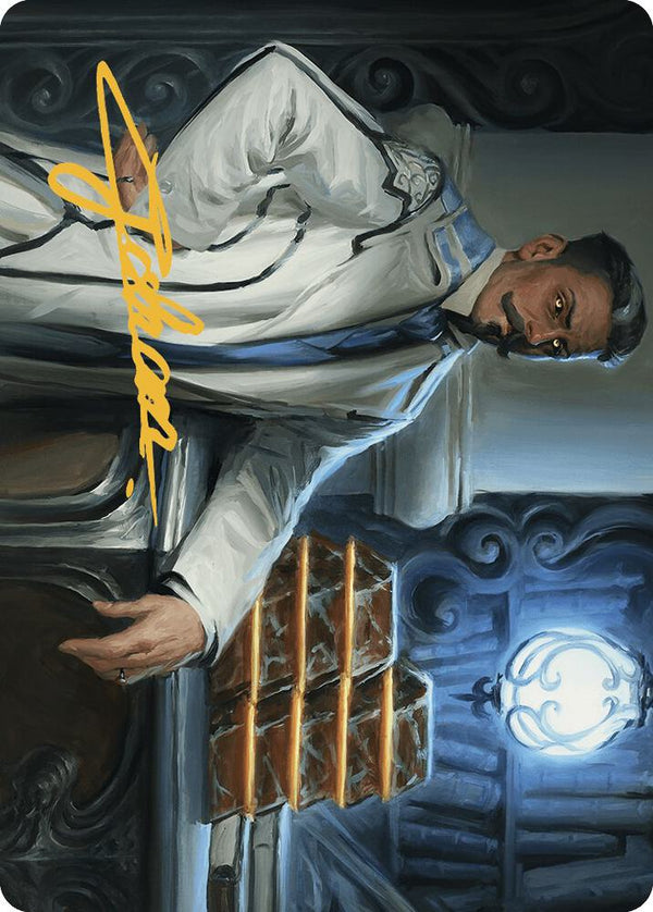 Baron Bertram Graywater Art Card (Gold-Stamped Signature) - Magic: The Gathering