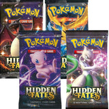 Hidden Fates Booster Pack Art Bundle [Set of 4] - Pokémon