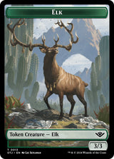 Elk // Plot Double-Sided Token - Magic: The Gathering