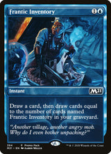 Frantic Inventory - Magic: The Gathering